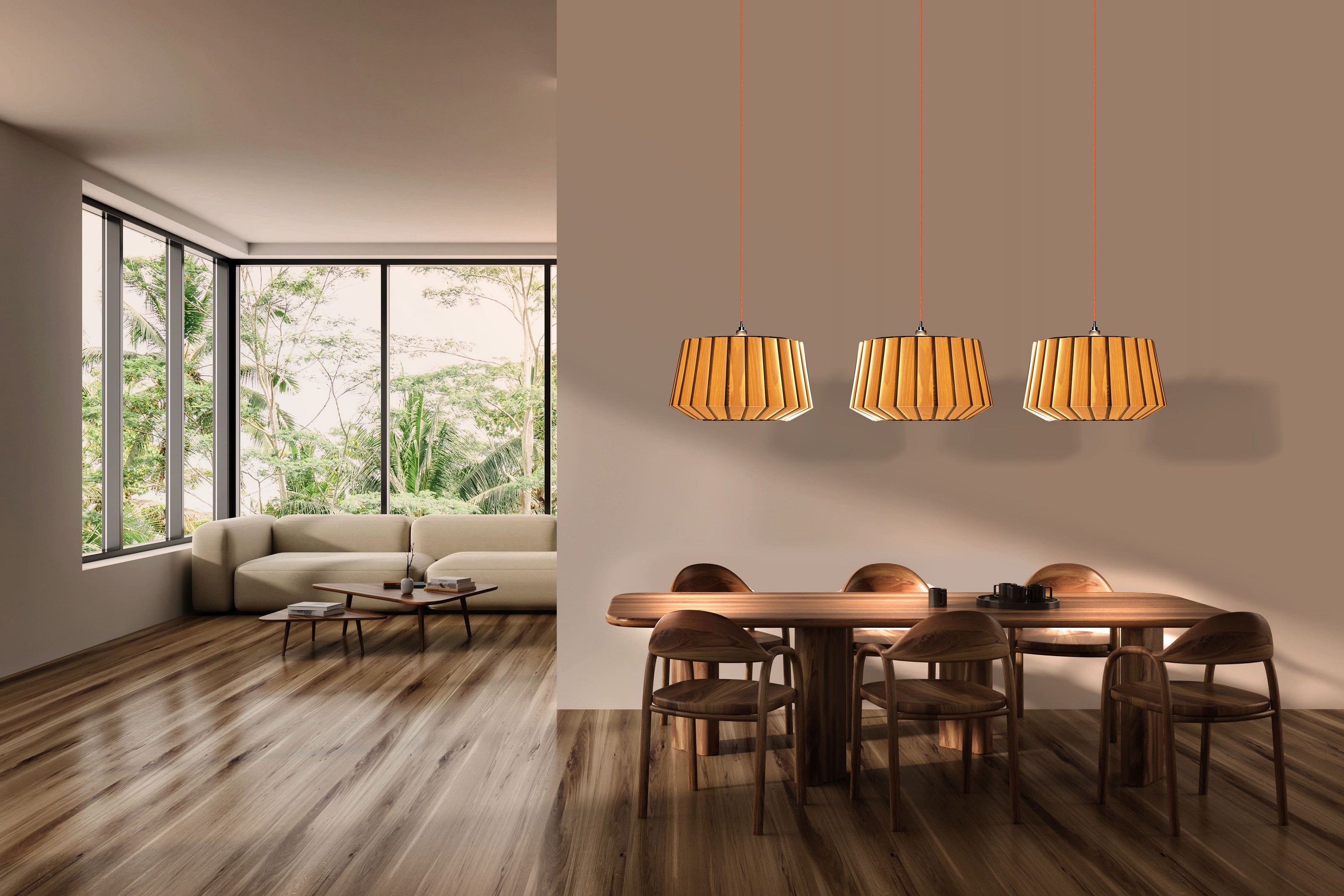 Pendellampe aus Esch im Esszimmer